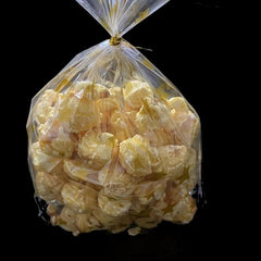 100pcs Golden Star Pattern Cellophane Candy Bags with Twist Tie for Party Snacks