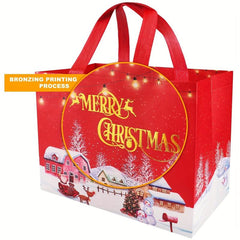 8pcs Christmas Gift Bags Non Woven Christmas Bags