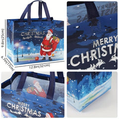 8pcs Christmas Gift Bags Non Woven Christmas Bags