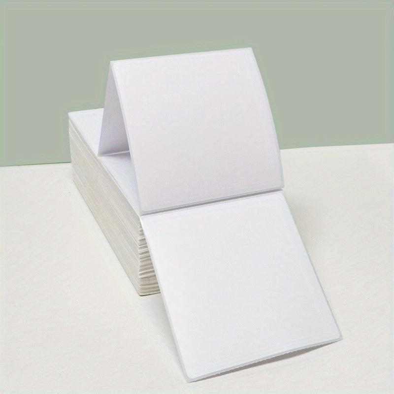500pcs 10x15 Fan Fold Direct Thermal Label Waterproof Printer Paper