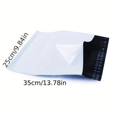 50pcs Waterproof Multicolor Courier Bags Thicker PE Material