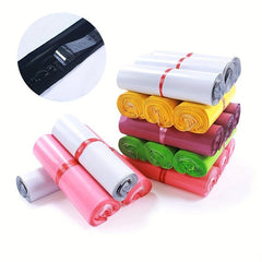 50pcs Waterproof Multicolor Courier Bags Thicker PE Material
