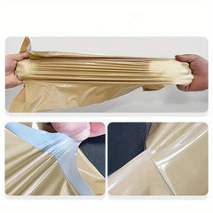 50pcs Waterproof Plastic Express Bags Self Adhesive Sealed Mailing Envelopes