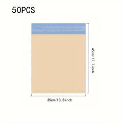 50pcs Waterproof Plastic Express Bags Self Adhesive Sealed Mailing Envelopes