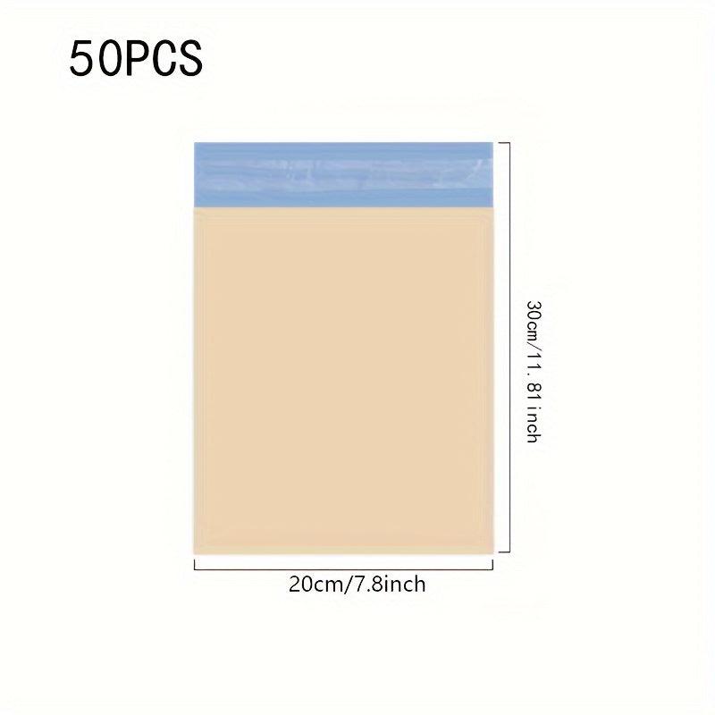 50pcs Waterproof Plastic Express Bags Self Adhesive Sealed Mailing Envelopes