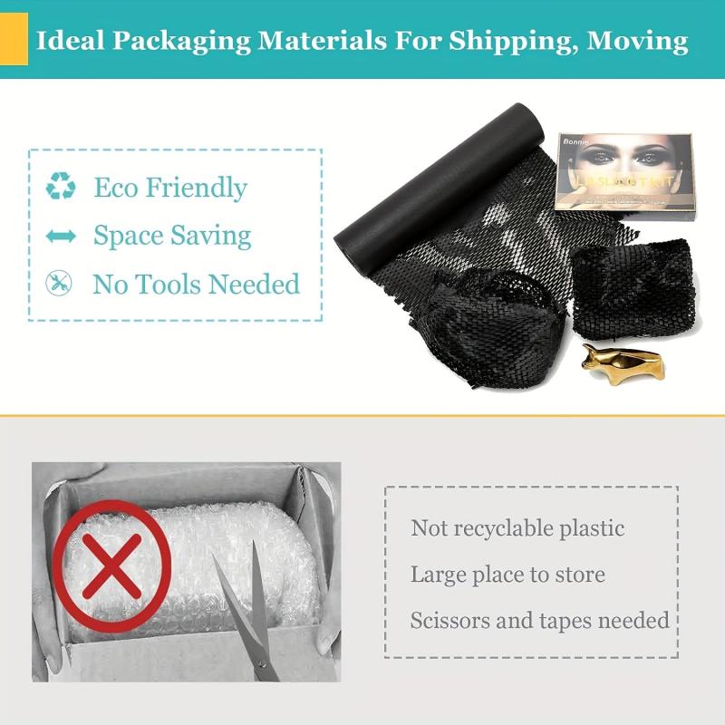 10m Honeycomb Packaging Paper Roll for Mobile Transportation and Gift Packaging