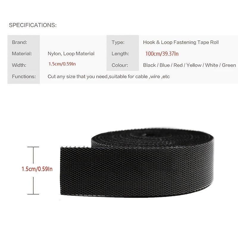 Cable Straps Hook and Loop Fastening Tape for Wire Organization