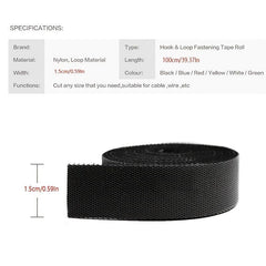 Cable Straps Hook and Loop Fastening Tape for Wire Organization
