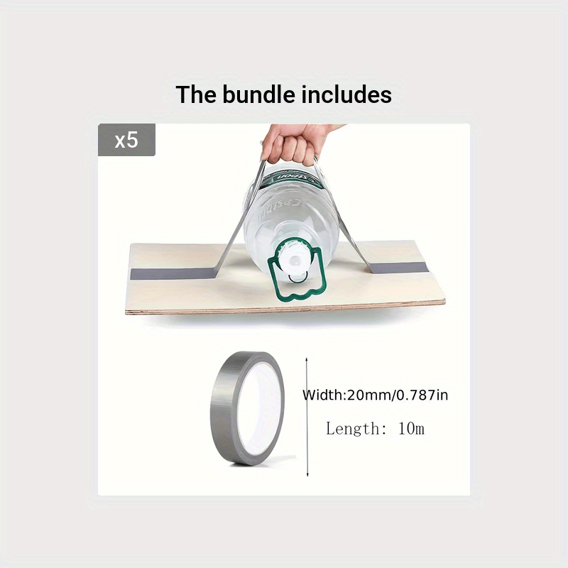 Silvery Single-sided Cloth Tape Waterproof Strong Thickening Carpet Repair Tape