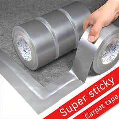 Silvery Single-sided Cloth Tape Waterproof Strong Thickening Carpet Repair Tape
