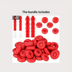 30pcs Caulk Saver Cap Caulking Tube Covers Red