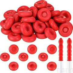 30pcs Caulk Saver Cap Caulking Tube Covers Red