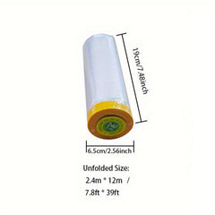 Tape And Drape Masking Film For Painting Covering