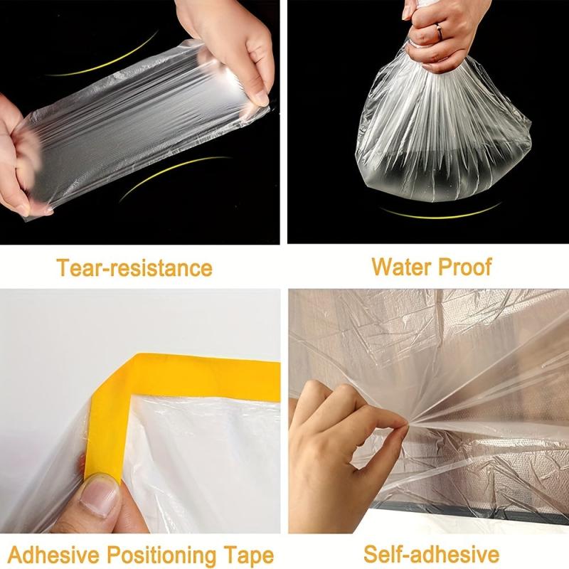 Tape And Drape Masking Film For Painting Covering