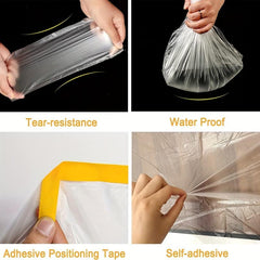 Tape And Drape Masking Film For Painting Covering