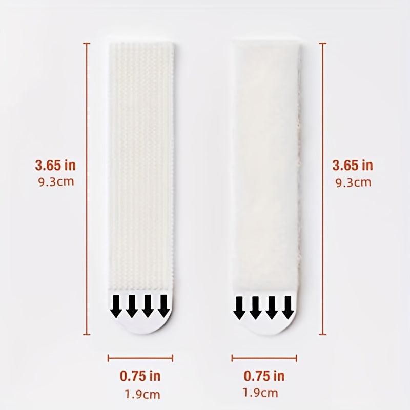 12 Pair 24 Strips Large Picture Hanging Strips Heavy Duty Removable Hook And Loo