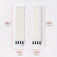 12 Pair 24 Strips Large Picture Hanging Strips Heavy Duty Removable Hook And Loo