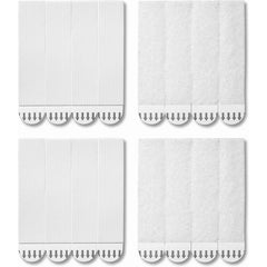 12 Pair 24 Strips Large Picture Hanging Strips Heavy Duty Removable Hook And Loo