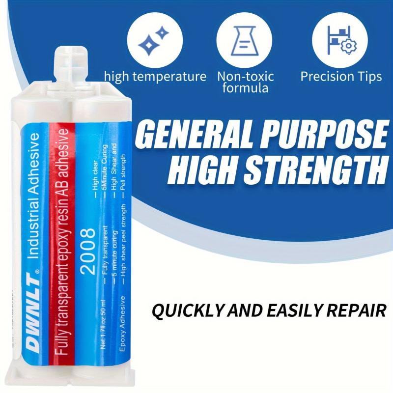 50ml Strong Quick-drying Epoxy Resin AB Glue Transparent Welding Agent