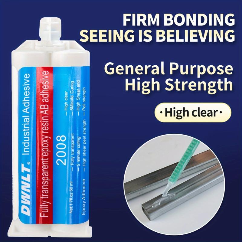 50ml Strong Quick-drying Epoxy Resin AB Glue Transparent Welding Agent