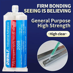 50ml Strong Quick-drying Epoxy Resin AB Glue Transparent Welding Agent