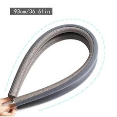 Adjustable Door Draft Stopper Twin Door Draft Noise Blocker 92-96 Cm
