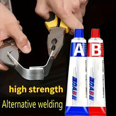 2pcs 16g 70g A B Glue Set for Metal Glass Wood & More