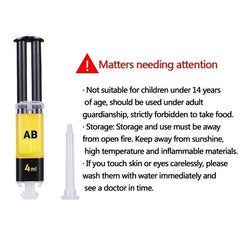 25ML Universal AB Glue Epoxy Resin Strong Adhesive Repair Metal Ceramics Plastic