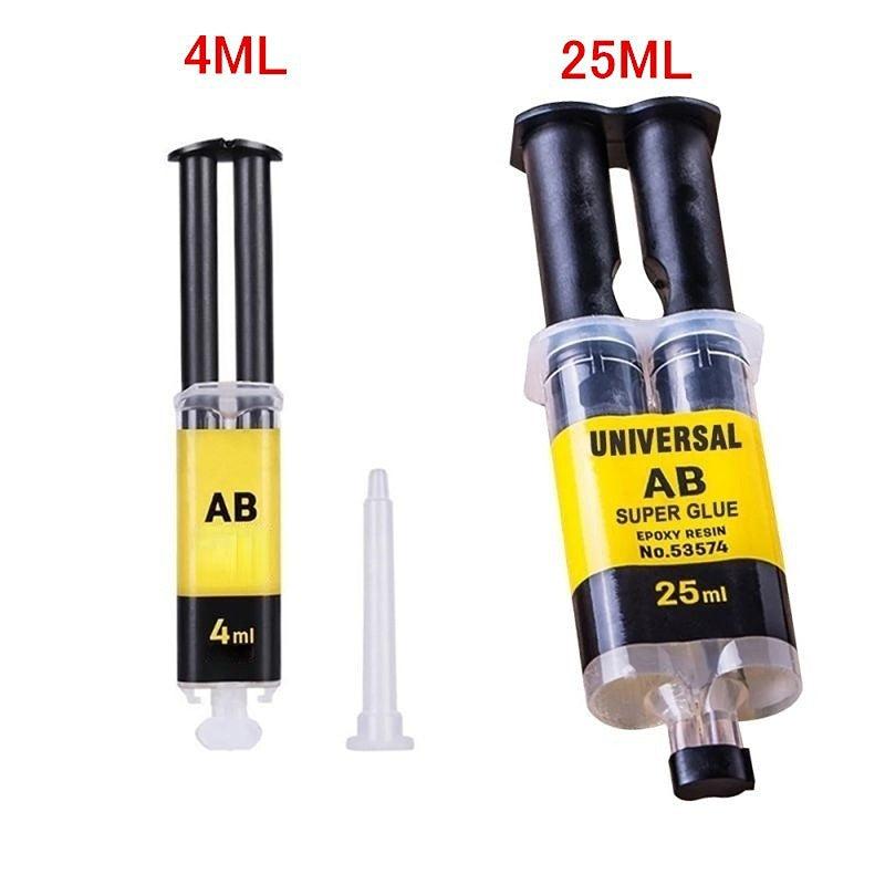 25ML Universal AB Glue Epoxy Resin Strong Adhesive Repair Metal Ceramics Plastic