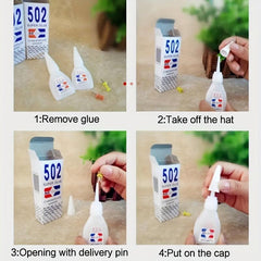 10g Quick Drying Glue - Ideal for Factories, Workshops, Packers & Contractors