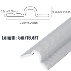 Foam Door Seal Strip Self Adhesive Window Insulation Tape