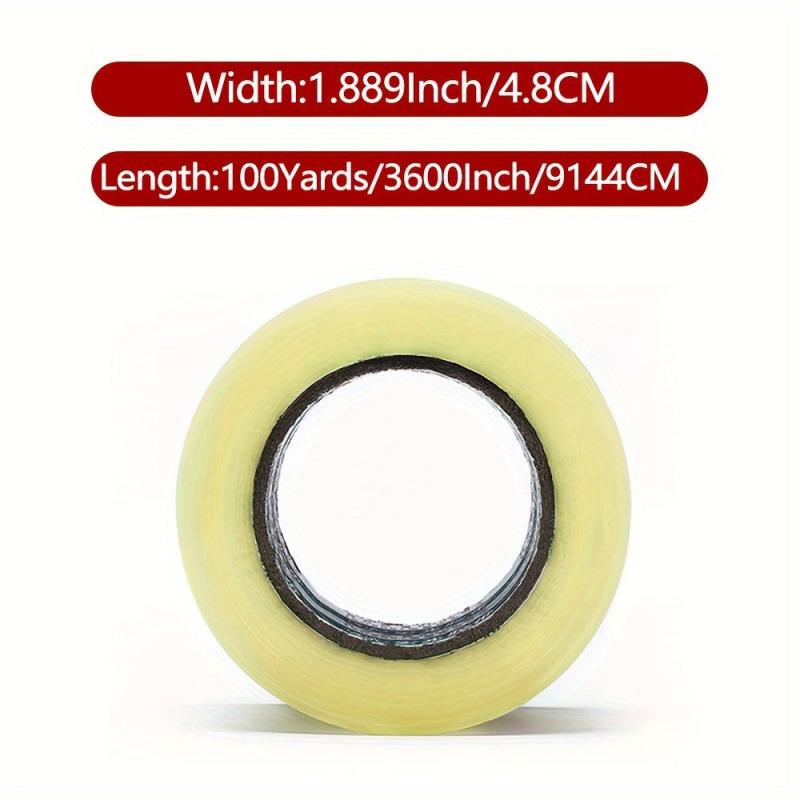Packing Tape 4 X 99 67meter 2 0 Mil No Odor Tape Rolls Clear