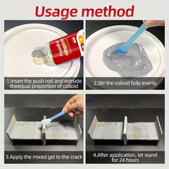 High Temp Resistant Welding Glue - Caster's Glue AB Glue