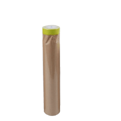 Masking Paper For Painting 15 24m Roll with Tape and Adhesive