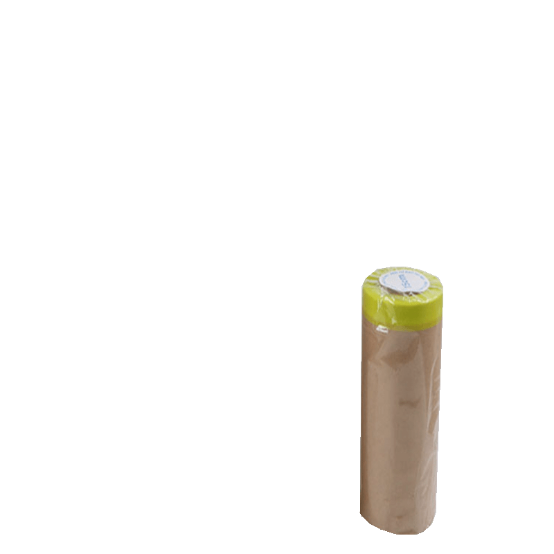 Masking Paper For Painting 15 24m Roll with Tape and Adhesive