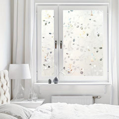 Privacy Film Stained Glass Window Sticker