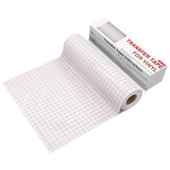 Clear Vinyl Transfer Paper Tape Roll 30 48 X 304 W Alignment Grid