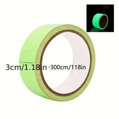 Glow In The Dark Tape Rechargeable Fluorescent Luminous Tape