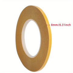 50m High Temp Resistant PET Double Sided Tape Transparent