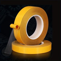50m High Temp Resistant PET Double Sided Tape Transparent