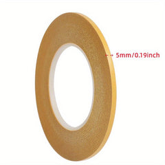 50m High Temp Resistant PET Double Sided Tape Transparent