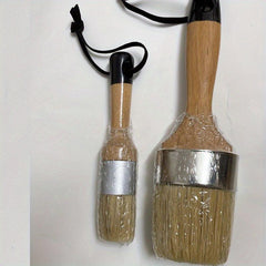 Chalk & Wax Paint Brush Set - Perfect for Furniture Painting & Stenciling