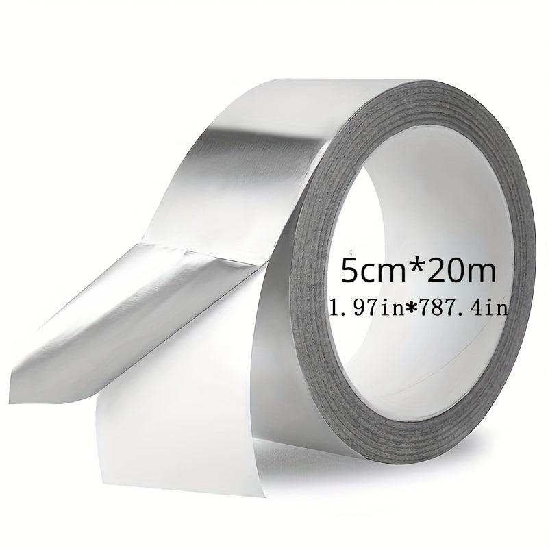 HVAC Waterproof Fireproof Aluminum Foil Tape For Ventilation Duct