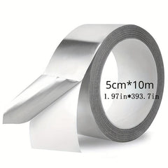 HVAC Waterproof Fireproof Aluminum Foil Tape For Ventilation Duct