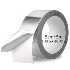 HVAC Waterproof Fireproof Aluminum Foil Tape For Ventilation Duct