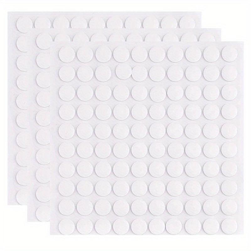 500pcs Clear Sticky Putty Reusable Double Sided Nano Gel Mat