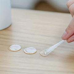 500pcs Clear Sticky Putty Reusable Double Sided Nano Gel Mat