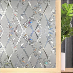 Laser Bamboo Electrostatic Adhesive Glass Film - Privacy Protection