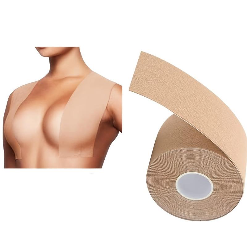 Women's Boob Tape 2 X 16ft Breast Lift Push Up To DD Cup Bra Adhesive Tape