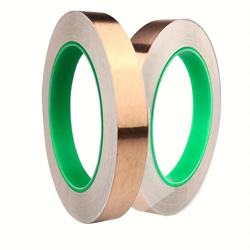 98m Copper Foil Tape Shielding High Temp Double Sided Conductive Pure Copper